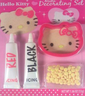 hello kitty cookie cutter mini decorating set new time left