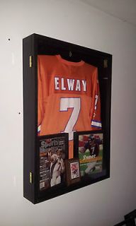 JERSEY Display Case Frame Shadow Box Football Hockey Baseball Deep 