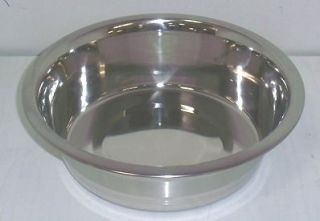 newly listed stainless steel dog bowl new 