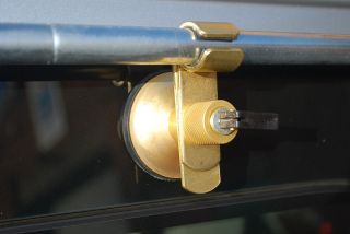 Adjustable Brass Suction Awning Clamp 4 vehicles without gutter 