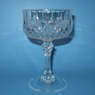 Cristal DArques LONGCHAMP Crystal Tall Sherbet Champagne Glass (s)