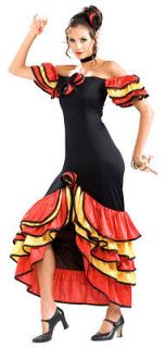 Womens Std. Adult Spanish Lady Costume   Mexican or Spanish Costumes