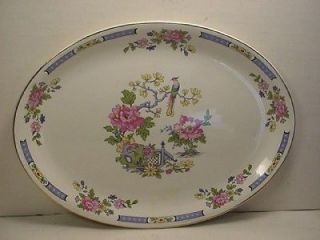 lord nelson pottery england oval platter and  one