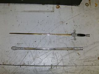antique knights of columbus 4th degree sword 