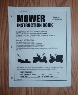   387002x92d lawn tractor owners manual illustrated parts list time