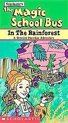 Magic School Bus, The   In the Rainforest VHS, 2000