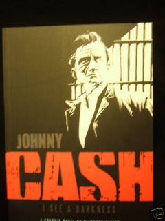 JOHNNY CASH I SEE A DARKNESS GN. BIOGRAPHY FREE UK P+P REDUCED 