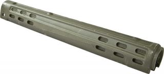 HK OD GREEN FOWARD PLASTIC HANDGUARD USED CONDITION COMES WITH LOCKING 