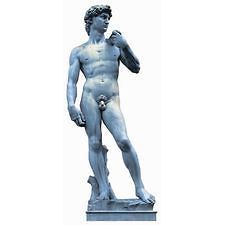Michelangelos STATUE OF DAVID Die Cut Refrigerator FRIDGE MAGNET 