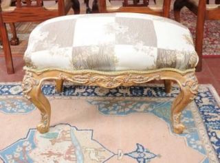 Two Exquisite Antique French Louis XVI Salon Chairs, Ebony & Gilt 