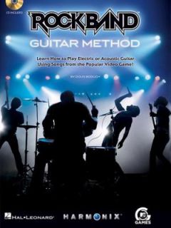 Rock Band Guitar Method Learn How to Play Electric or Acoustic Guitar 