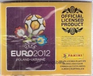euro 2012 poland ukraine box 50 packs stickers panini from