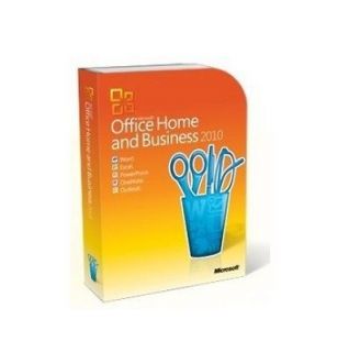 microsoft office home and business 2010 in Software