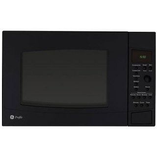 ge profile peb1590dmbb black 1 5 cu ft countertop microwave