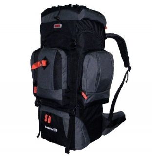 NAVY Extra Large Backpack Camping 4700 Cu In NEW Big Hiking Internal 
