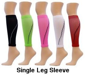 Compression Running Sleeves Leg Sleeves Calf Shin Splint Womens Mens 