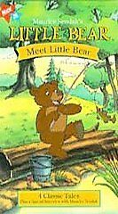 Maurice Sendaks Little Bear VHS Lot of 9 + 14 Plush Bear Near Mint 