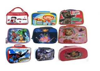 New Childrens Novelty Lunch bag boxes, Picnic, School Dinner, TV 