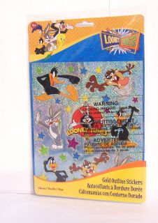 Looney Tunes Mini Character Sticker Sheet Bugs Bunny Daffy Duck 