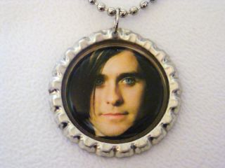 30 second to mars jared leto 2 bottle cap necklace