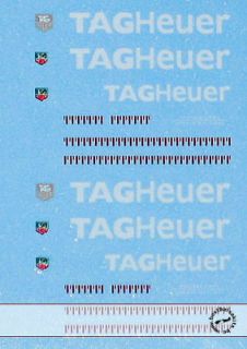 43 TAG HEUER FILL IN DECAL McLAREN F1 GTR for PMA