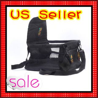 small dog car lookout safety booster seat black new time