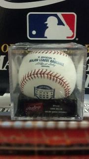   Yankee Stadium Final Season Official MLB Game Ball with Case