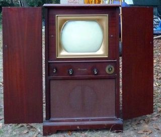 1949 Brunswick vintage antique television set model C8165 prod # 1740