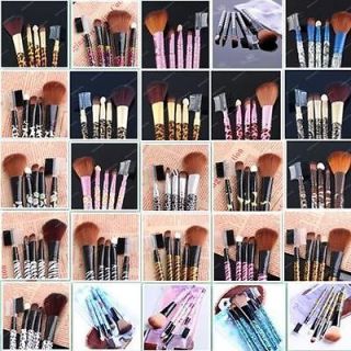 Various Style 5pcs Pro Cosmetic Makeup Artist Powder Blush Eye Shadow 