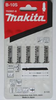 Makita Part No.792691 8 JIGSAW BLADE NoB 10S 5 per Pack