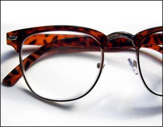 BROWLINE G Man Hornrim 2.50 Reading Glasses Tortoise Geek Style Nerd 