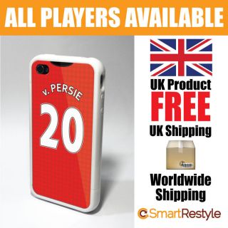 Manchester United Man Utd Shirt Style Phone Cover Case iPhone 4/4s Van 