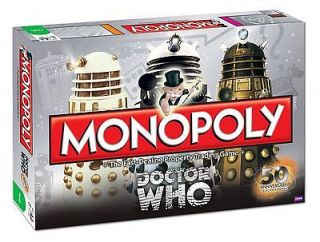 Doctor Who 50th Anniversary Collector’s Edition MONOPOLY