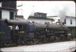 NORFOLK & WESTERN MALLET, Z CLASS #1480 COMPOUND 2 6 6 2, SWITCHING at 