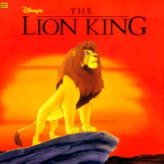 Disneys the Lion King by Margo Hover 1994, Paperback