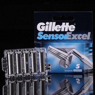   Gillette Sensor Excel Razor Shaving twin Blades Shave Cartridges