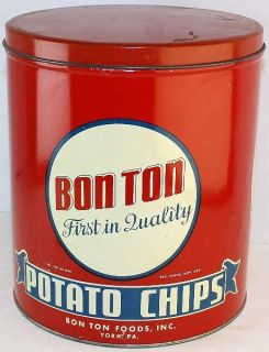 1940 s bon ton potato chips york pa 1 lb