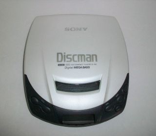 Sony Discman Portable CD Player Digital MEGA BASS D 191 