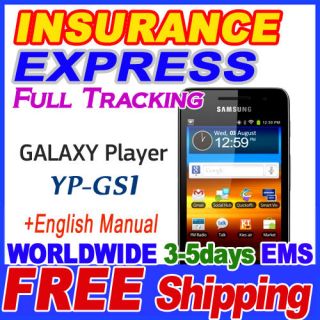 SAMSUNG Galaxy Player 3.6 YP GS1 YEPP 16GB WiFi PMP  Android 2.3 YP 