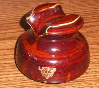 vintage ceramic insulator telephone locke 8881 usa v time left