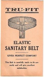 1915 tru fit sanitary belt envelope logansport in
