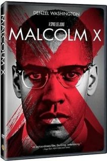 Malcolm X 1992 Denzel Washington DVD Biography Drama Movie Region 2 
