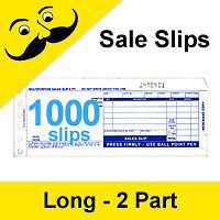 NEW 1,000 LONG 2 Part Credit Card Imprinter Machine Business Receipt 