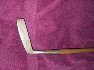   38 H, Hickory Wood S​hafted, Signature Vintage Bronze Blade Putter