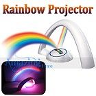   Cot Nursery Mobile Toy Rainbow Projector Night Light Starlight Show 2