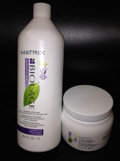 Matrix Biolage Hydrating Shampoo 33.8oz and Conditioning Balm 16.9oz