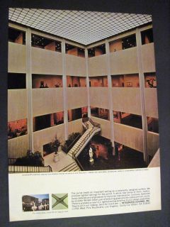 Integrated Ceilings design of Los Angeles County Museum of Art 1966 