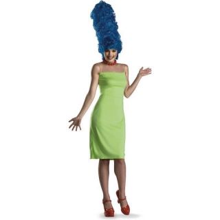 Marge Simpson Simpsons Costume Womens Dress Wig Costumes Medium (8 10)