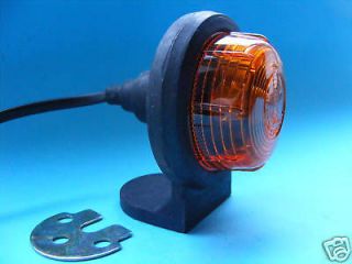 BRITAX Amber Side Marker Lamp Light Rubber Body for Trailers