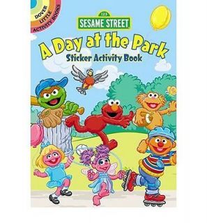Sesame Street A Day at the Park Sticker Activity Book (Mixed Media)